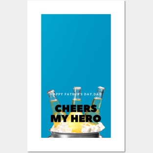 cheers my hero Posters and Art